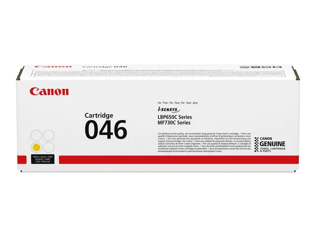 Canon 046 - Gul - original - tonerpatron - for imageCLASS LBP654, ...