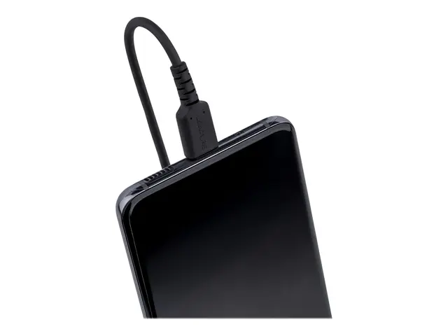 StarTech.com 20in (50cm) USB A to C Charging Cable, Coiled Heavy D...