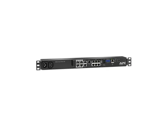 APC NetBotz Rack Monitor 250 - Miljøovervåkingsenhet 100Mb LAN rac...
