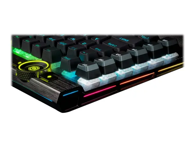 CORSAIR Gaming K100 RGB - Tastatur - bakgrunnsbelyst - USB - Nordi...