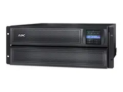 APC Smart-UPS X 2200 Rack/Tower LCD UPS (rackmonterbar/ekstern) - AC 230 V - 1980 watt - 2200 VA - RS-232, USB - utgangskontakter: 12 - 4U - svart