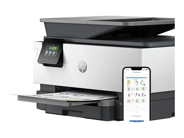 HP Officejet Pro 9120b All-in-One - Multifunksjonsskriver farge in...