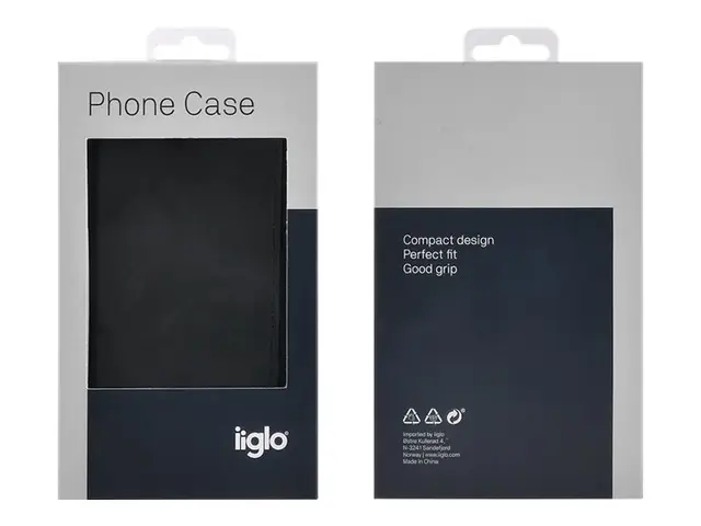 iiglo Wallet Cover - Lommebok for mobiltelefon - prima polyuretanl...