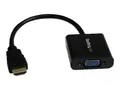 StarTech.com 1080p 60Hz HDMI to VGA High Speed Display Adapter Active HDMI to VGA (Male to Female) Video Converter for Laptop/PC/Monitor (HD2VGAE2) - video adapter - HDMI / VGA - 24.5 cm