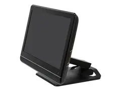 Ergotron Neo-Flex Touchscreen Stand Stativ - for berøringsskjerm - svart - skjermstørrelse: inntil 27" - skrivebord