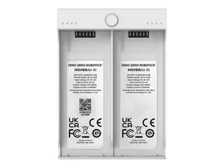 HOVERAir - USB-batterilader - 1050 mAh - 2 x batterier lader 2.1 A - hvit - for HOVERAir X1 Fly More Combo