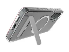 Zagg Crystal Palace Snap KS - Baksidedeksel for mobiltelefon magnetisk, med støttefot - krystallklar - for Samsung Galaxy S26+