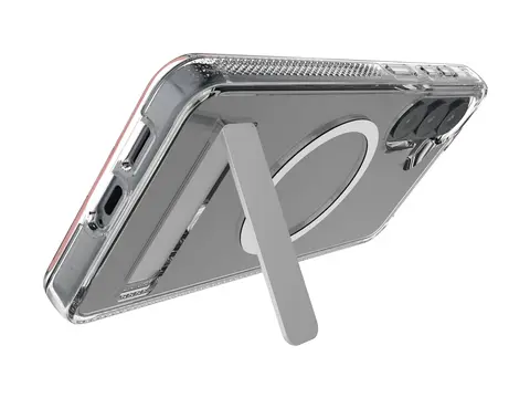 Zagg Crystal Palace Snap KS - Beskyttende deksel for mobiltelefon magnetisk, med støttefot - krystallklar - for Samsung Galaxy S26+