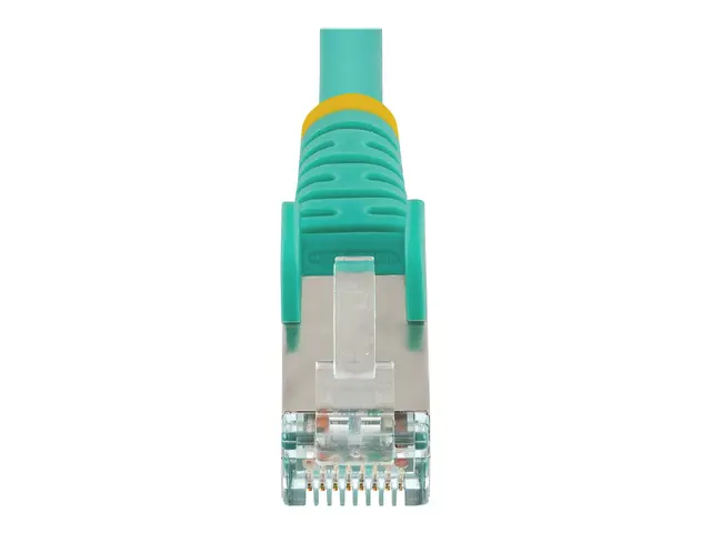 StarTech.com 50cm CAT6a Ethernet Cable - Aqua Low Smoke Zero Halog...