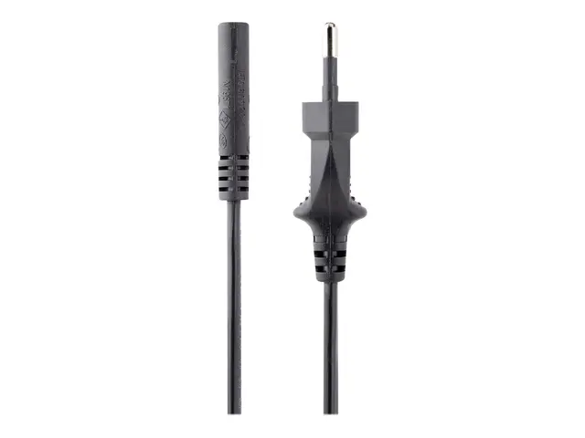 StarTech.com 1m (3ft) Laptop Power Cord, EU Plug to C7, 2.5A 250V,...