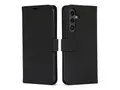 iiglo - Lommebok for mobiltelefon prima polyuretanlær - svart - for Samsung Galaxy S23 FE