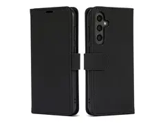 iiglo - Lommebok for mobiltelefon prima polyuretanlær - svart - for Samsung Galaxy S23 FE