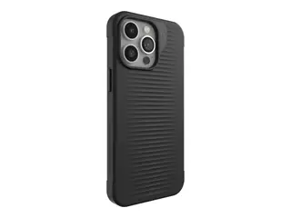 ZAGG Luxe - Baksidedeksel for mobiltelefon MagSafe-samsvar - svart (snap) - for Apple iPhone 15 Pro Max