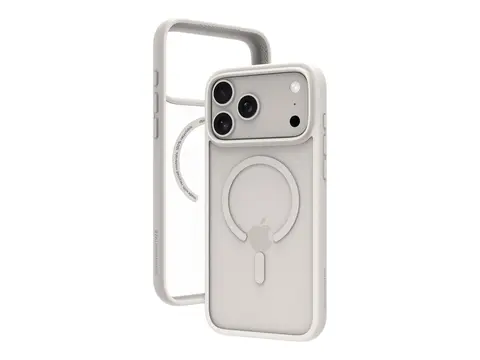 dbramante1928 Grenen - Beskyttende deksel for mobiltelefon MagSafe-samsvar - plastikk - hvit - for Apple iPhone 17 Pro Max, 18 Pro Max
