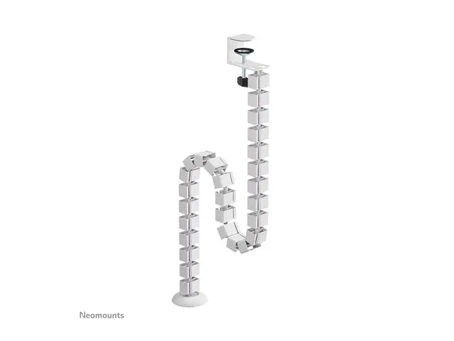 Neomounts - Kabelstyringsryggrad clamp-on design, universal hvit