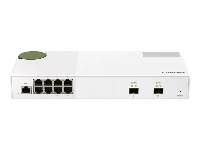 QNAP QSW-M2108-2S - Switch - Styrt - 2 x 10 Gigabit SFP+ + 8 x 2.5...