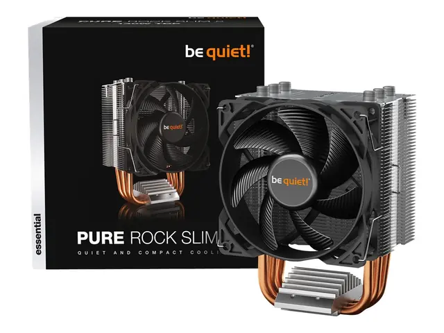 be quiet! Pure Rock Slim 2 - Prosessorkjøler (for: LGA1150, LGA115...