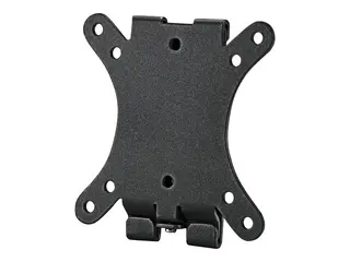 Ergotron Neo-Flex - Monteringssett (veggplate, VESA-adapter) Ultra Light Duty - for flatpanel - svart - skjermstørrelse: 13"-32"