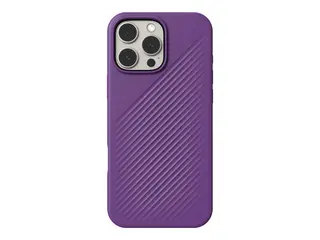 ZAGG Luxe Snap - Baksidedeksel for mobiltelefon MagSafe-samsvar - grape