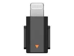 DJI - Adapter for tr&#229;dl&#248;s mikrofonmottaker, mobiltelefon, nettbrett Lightning