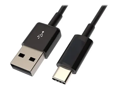HPE Aruba - USB-kabel - USB (hann) rett til USB-C (hann) rett USB 2.0 - svart - for HPE Aruba 6000 48G Class4 PoE 4SFP 370W Switch