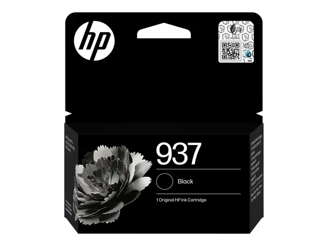 HP 937 - 27 ml - svart - original - Officejet - blister - blekkpatron