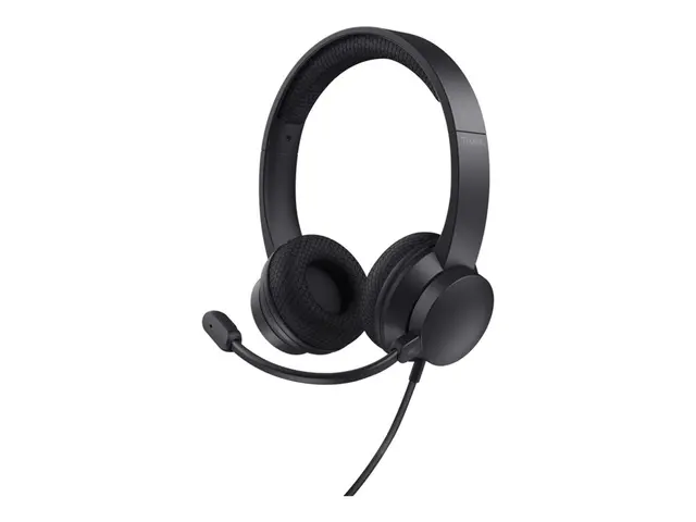 Trust HS-260 - Hodesett on-ear kablet USB-A svart