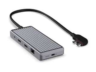 Unisynk - dokkingstasjon - USB-C 3.1 x 2 2 x HDMI - 1GbE