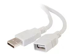 C2G USB Extension Cable - USB-forlengelseskabel USB (hunn) til USB (hann) - 1 m