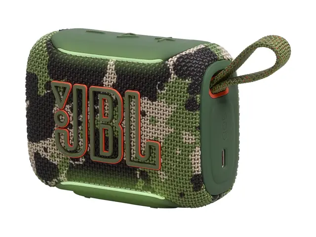 JBL Go 5 - Høyttaler - for bærbar bruk - trådløs Bluetooth - Appstyrt - 4.8 watt - squad 