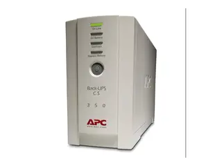 APC Back-UPS CS 350 - UPS - AC 230 V - 210 watt 350 VA - RS-232, USB - utgangskontakter: 4 - beige
