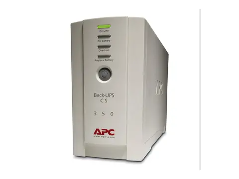 APC Back-UPS CS 350 - UPS - AC 230 V - 210 watt 350 VA - RS-232, USB - utgangskontakter: 4 - beige