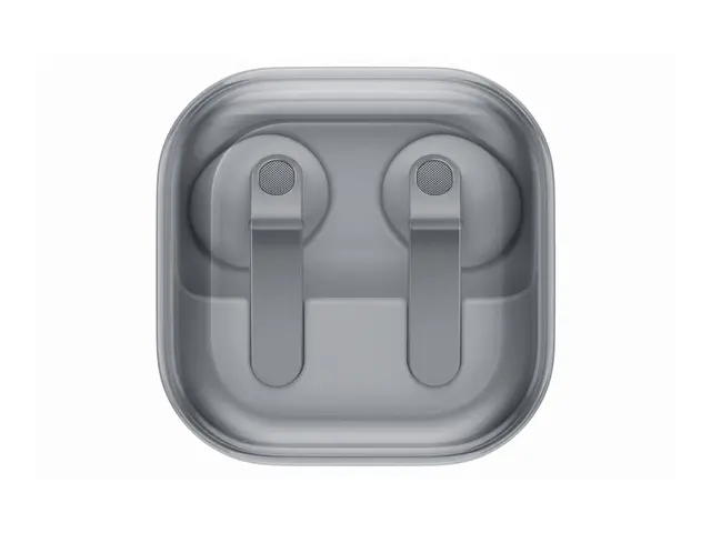 Samsung Galaxy Buds4 - True wireless-hodetelefoner med mikrofon i øret - Bluetooth - aktiv støydemping - hvit 