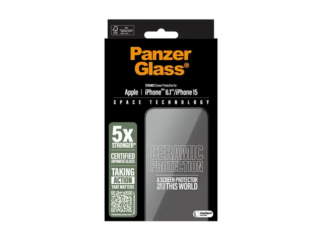 PanzerGlass Ceramic Protection - Skjermbeskyttelse for mobiltelefo...