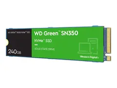 WD Green SN350 NVMe SSD WDS240G2G0C - SSD 240 GB - intern - M.2 2280 - PCIe 3.0 x4 (NVMe)