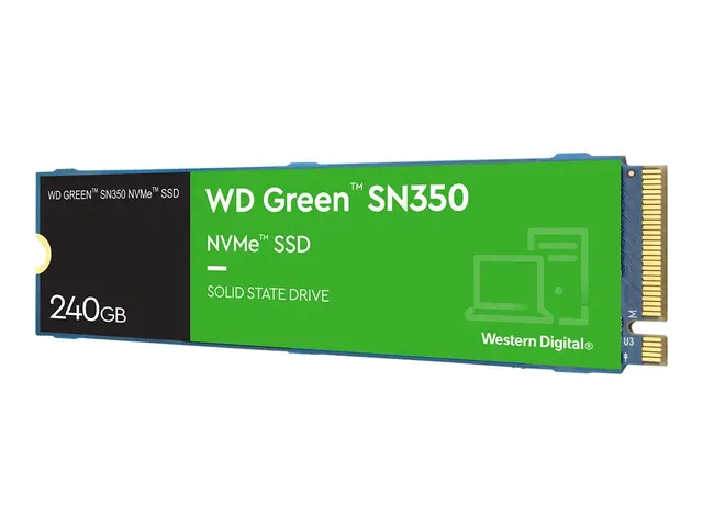 WD Green SN350 NVMe SSD WDS240G2G0C - 240 GB intern M.2 2280 PCIe ...