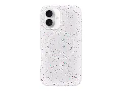 OtterBox Symmetry Core Series - Baksidedeksel for mobiltelefon MagSafe-samsvar - dryssing (hvit) - for Apple iPhone 16