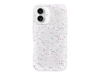 OtterBox Symmetry Core Series - Baksidedeksel for mobiltelefon MagSafe-samsvar - dryssing (hvit) - for Apple iPhone 16