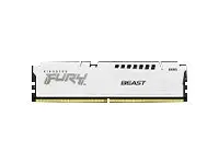 Kingston FURY Beast - DDR5 - modul 16 GB - DIMM 288-pin - 2600 MHz / PC5-41600 - CL36 - 1.25 V - ikke-bufret - on-die ECC - hvit