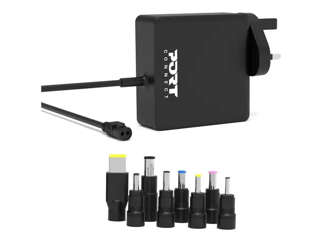 PORT Connect - Strømadapter universal AC 100-240 V 65 watt Storbri...