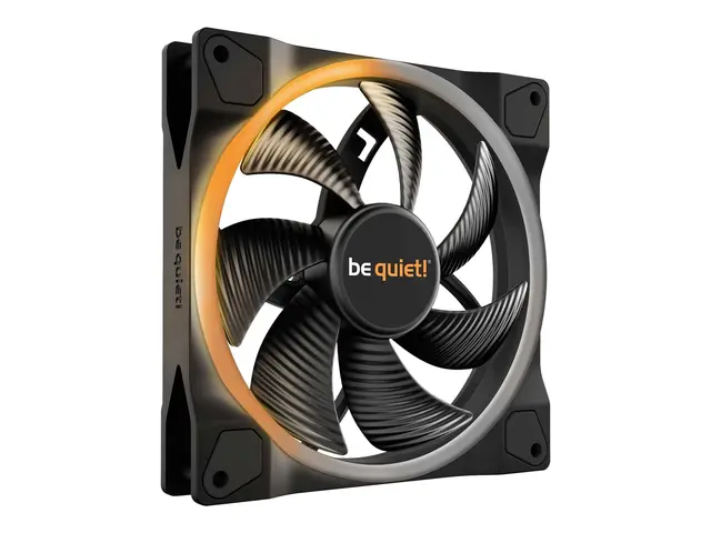 be quiet! Light Wings - Kabinettvifte PWM 140 mm svart