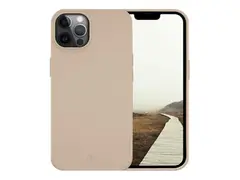 dbramante1928 Costa Rica - Baksidedeksel for mobiltelefon silikon, resirkulert plast - rosa sand - for Apple iPhone 12, 12 Pro