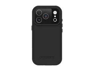 OtterBox FRE - Beskyttende vanntett eske for mobiltelefon MagSafe-samsvar - plastikk - svart - for Apple iPhone 17 Pro