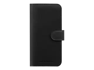 IDEAL OF SWEDEN - Lommebok for mobiltelefon polyuretan, resirkulert polyuretan, polyester, resirkulert polyester - svart - for Apple iPhone 16 Plus