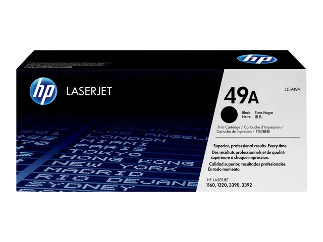HP 49A - Svart original LaserJet tonerpatron (Q5949A) for 1320, 13...