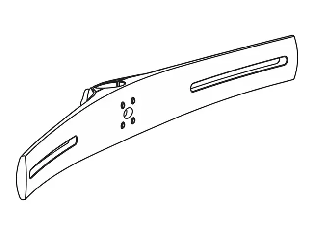 Ergotron DS100 Crossbar - Monteringssett (dobbeltmonteringstverrst...