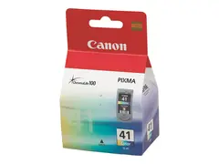 Canon CL-41 - 12 ml - H&#248;y ytelse farge (cyan, magenta, gul) - original - blekkpatron - for PIXMA iP1800, iP1900, iP2500, iP2600, MP140, MP190, MP210, MP220, MP470, MX300, MX310