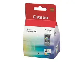 Canon CL-41 - 12 ml - H&#248;y ytelse farge (cyan, magenta, gul) - original - blekkpatron - for PIXMA iP1800, iP1900, iP2500, iP2600, MP140, MP190, MP210, MP220, MP470, MX300, MX310
