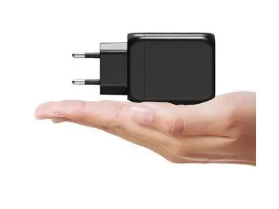 PORT Connect - Strømadapter - GaN - 65 watt - 3.25 A - PD, QC 3.0 ...