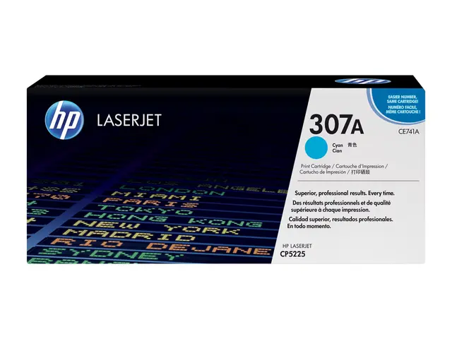 HP 307A - Cyan - original - LaserJet - tonerpatron (CE741A) - for ...